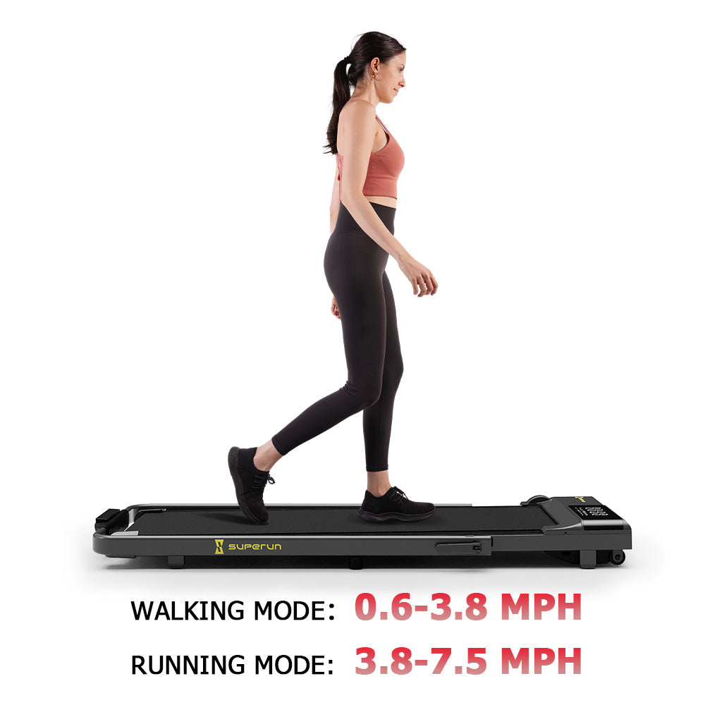 SupeRun® BA03 Smart Walking Pad Under Desk Treadmill with remote control