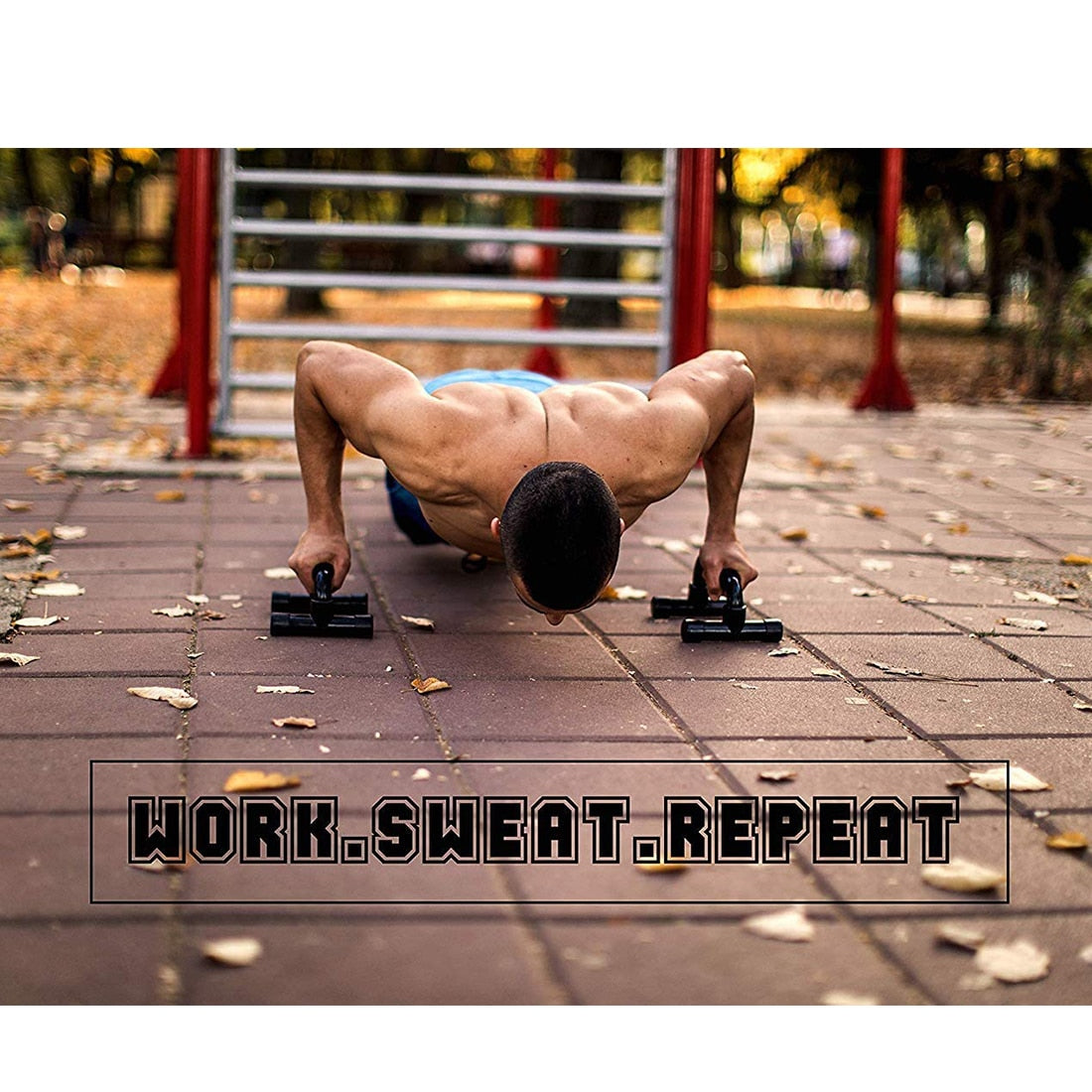 Push Up Bars Home Workout Rack