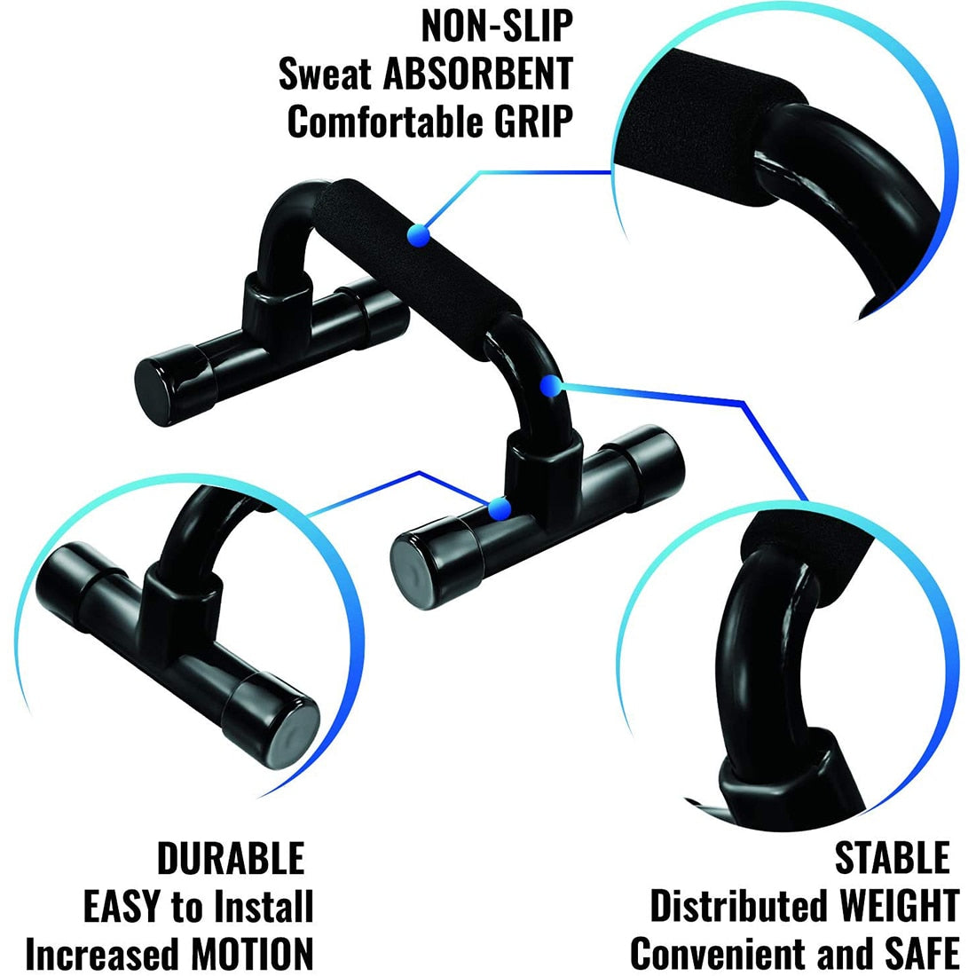 Push Up Bars Home Workout Rack
