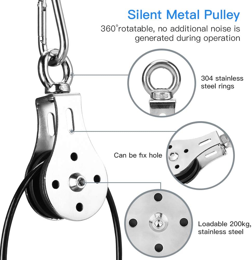 Fitness Cable Pulley System