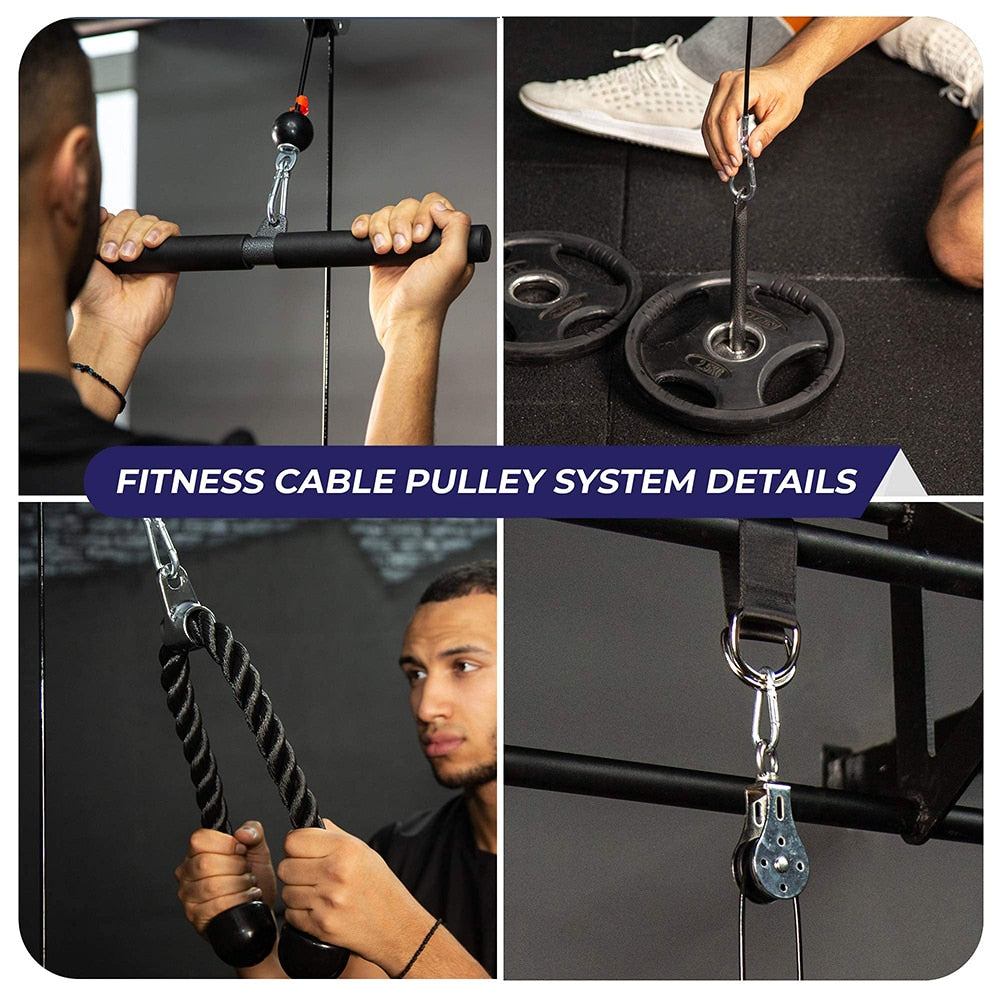Fitness Cable Pulley System
