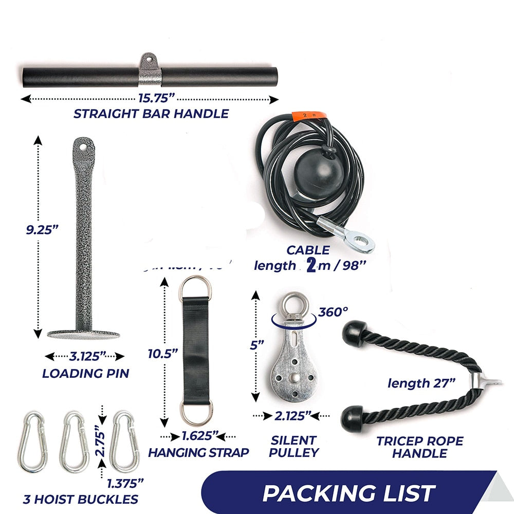 Fitness Cable Pulley System