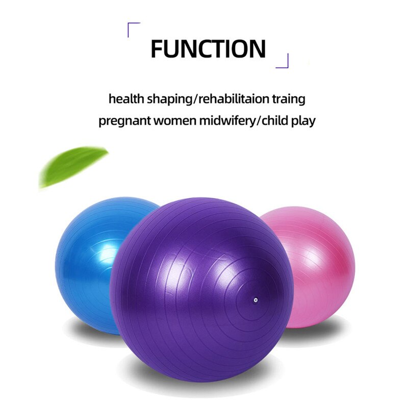 Gym Balance Ball With Manual Pump