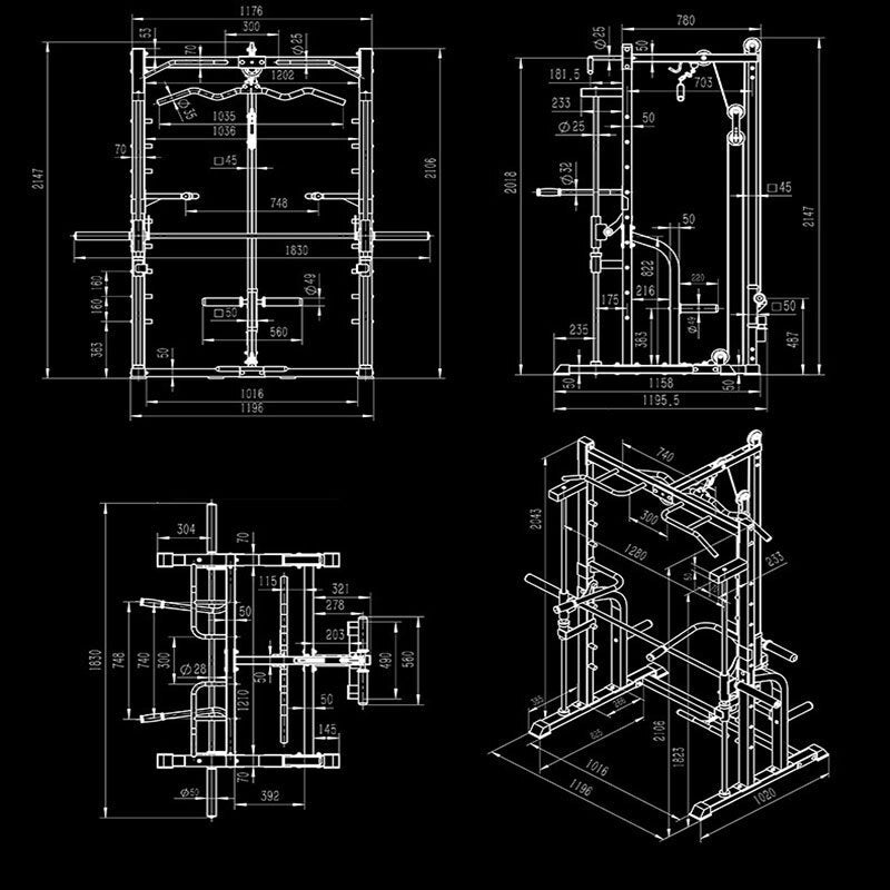 Smith Machine For Home Gym